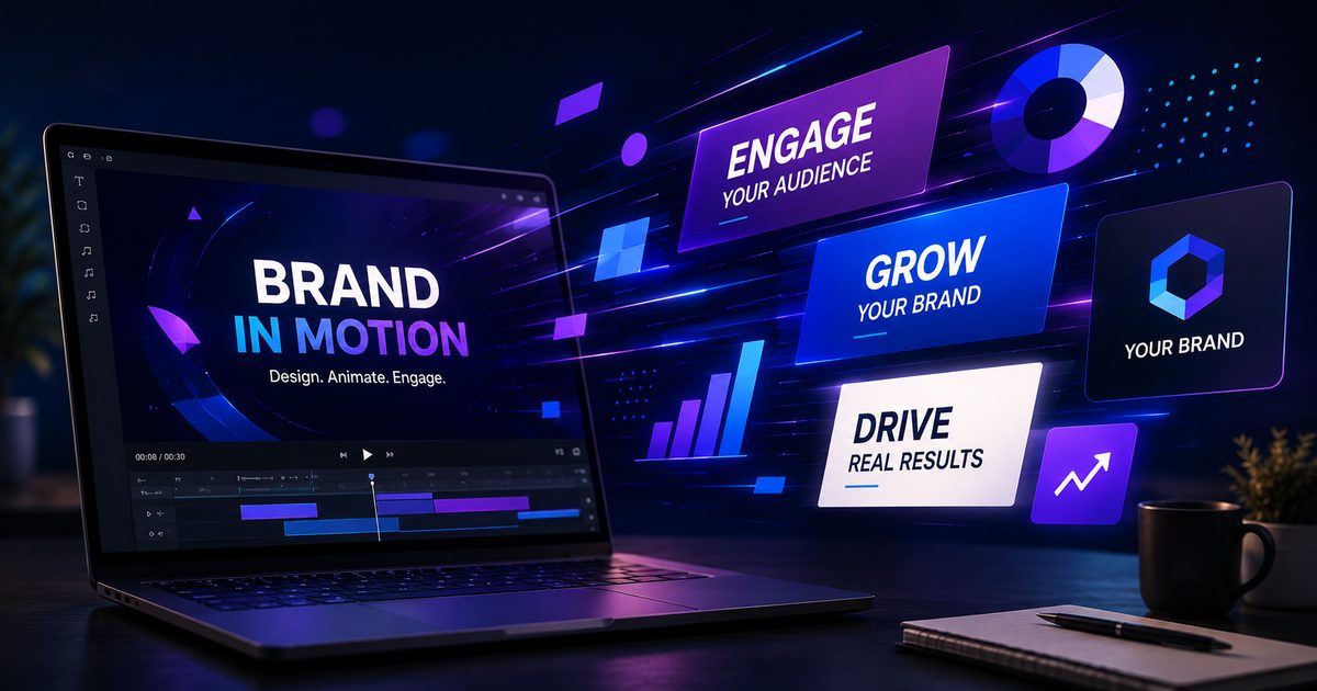 AI Motion Graphics for Marketing: From Script to Branded Video in Minutes